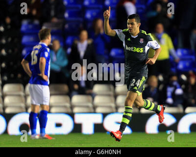 Fußball - Capital One Cup - 4. Runde - Birmingham City V Stoke City - St Andrews Stockfoto