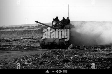 AFP Jom-Kippur-Krieg 1973 Stockfoto