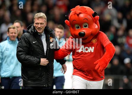 Fußball - Hauptstadt ein Cup - 4. Runde - Manchester United gegen Norwich City - Old Trafford Stockfoto