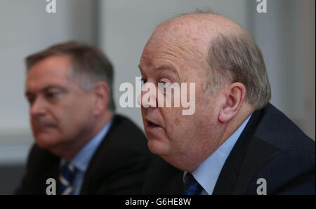 Noonan zuversichtlich über Rettungsaktion Ausgang Stockfoto