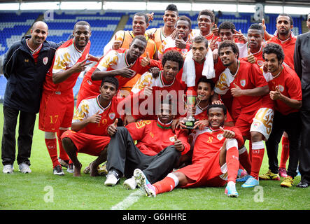 Fußball - freundlich - lesen V Oman - Madejski-Stadion Stockfoto