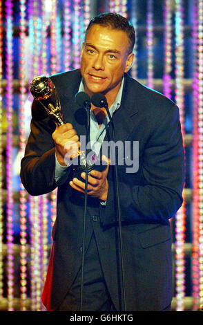 Jean Claude Van Damme während der 15. World Music Awards im Monte Carlo Sporting Club in Monaco. Die jährlichen Auszeichnungen werden unter der königlichen Schirmherrschaft des Fürsten Albert von Monaco vergeben. Stockfoto