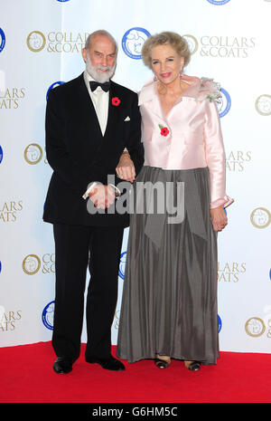 Prinz und Prinzessin Michael von Kent bei Battersea Dogs and Cats Home's Collars and Coats Gala Ball im Battersea Evolution, London. Stockfoto