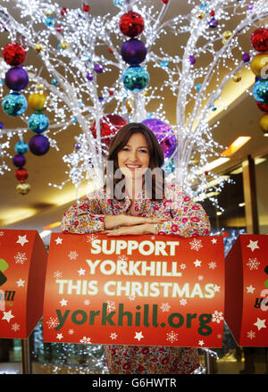 Spendenaktion Weihnachten Stockfoto