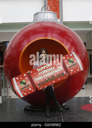 Spendenaktion Weihnachten Stockfoto