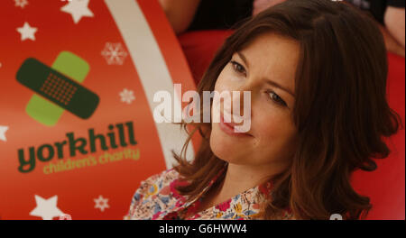 Spendenaktion Weihnachten Stockfoto