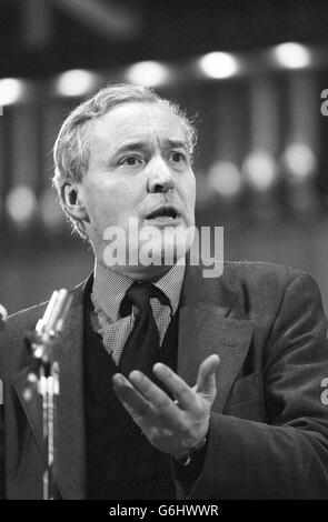 Politik - Labour Party - Tony Benn MP Stockfoto