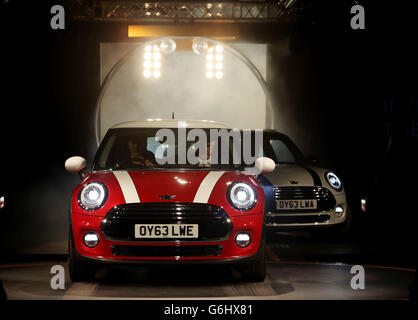 Neuen BMW Mini ins Leben gerufen Stockfoto