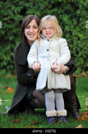 Natalie Cassidy im ZSL London Zoo Stockfoto