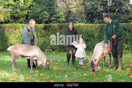 Natalie Cassidy im ZSL London Zoo Stockfoto