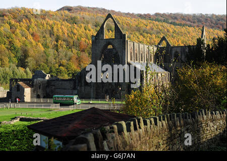 Herbstwetter am 13. Nov. Stockfoto