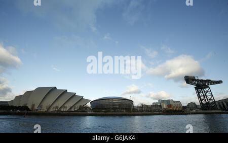 Glasgow 2014 Commonwealth Games Veranstaltungsorte Stockfoto