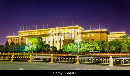 Große Halle des Volkes in Peking Stockfoto