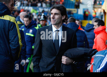 Fußball - Himmel Bet Meisterschaft - Leeds United gegen Middlesbrough - Elland Road Stockfoto