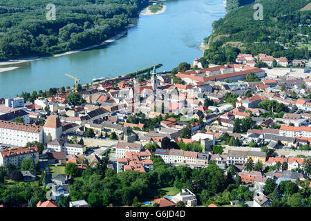 Hainburg, Hainburg ein der Donau, Österreich, Niederösterreich, Niederösterreich, Donau Stockfoto