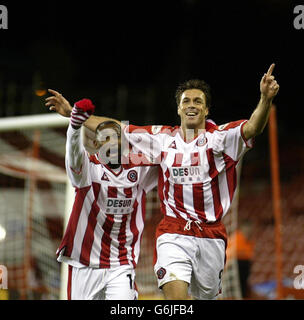 Sheffield United V lesen Stockfoto