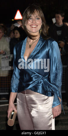 EastEnders Schauspielerin Jill Halfpenny kommt zu den jährlichen National Television Awards in der Royal Albert Hall im Zentrum von London. Stockfoto