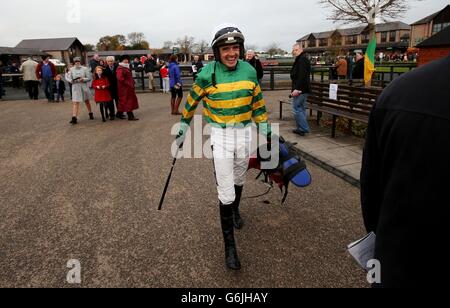 Horse Racing - Winter Festival - Tag 2 - Punchestown Racecourse Stockfoto