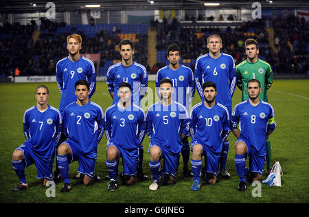 Fußball - UEFA Under 21 Championship - Qualifikationsrunde - Gruppe 1 - England V San Marino - indication Wiese Stockfoto