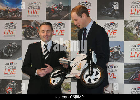 Prinz William besucht Birmingham Stockfoto