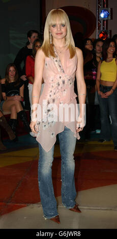 MTV TRL Mena Suvari Stockfoto