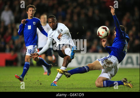 Fußball - UEFA Under 21 Championship - Qualifikationsrunde - Gruppe 1 - England V Finnland - Stadion: mk Stockfoto