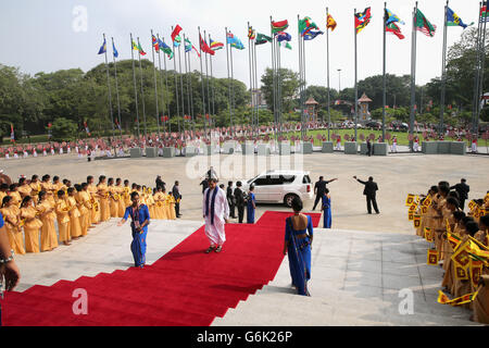 Commonwealth Staats-und Regierungschefs - Sri Lanka Stockfoto