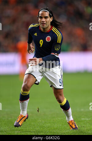 Fußball - International freundlich - Niederlande V Kolumbien - Amsterdam Arena. Radamel Falcao, Kolumbien Stockfoto