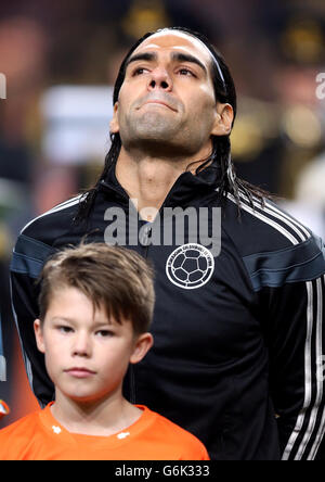 Fußball - International freundlich - Niederlande V Kolumbien - Amsterdam Arena. Radamel Falcao, Kolumbien Stockfoto