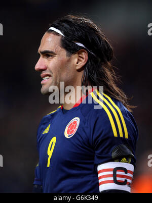 Fußball - International freundlich - Niederlande V Kolumbien - Amsterdam Arena. Radamel Falcao, Kolumbien Stockfoto