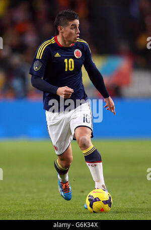 Fußball - International freundlich - Niederlande V Kolumbien - Amsterdam Arena. James Rodriguez, Kolumbien Stockfoto