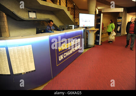 Snooker - williamhill.com UK Championships - Tag neun - The Barbican Centre Stockfoto