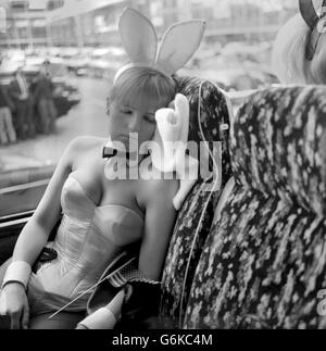 Unterhaltung - Playboy-Bunny - London Stockfoto