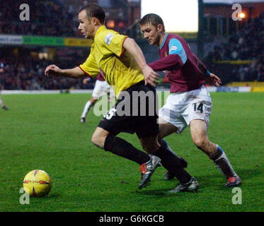 Watford V West Ham Utd Stockfoto