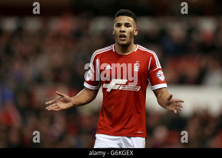 Fußball - Sky Bet Championship - Nottingham Forest / Reading - City Ground. Jamaal Lascelles, Nottingham Forest Stockfoto