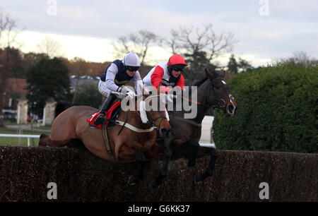 Horse Racing - 2013 Prickeln Christmas Festival - Tag eins - Sandown Park Stockfoto