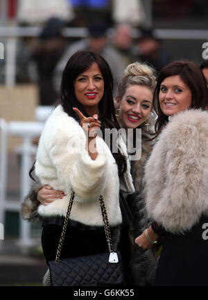 Horse Racing - 2013 Prickeln Christmas Festival - Tag eins - Sandown Park Stockfoto