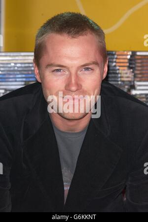 Ronan Keating Apple iPod Stockfoto