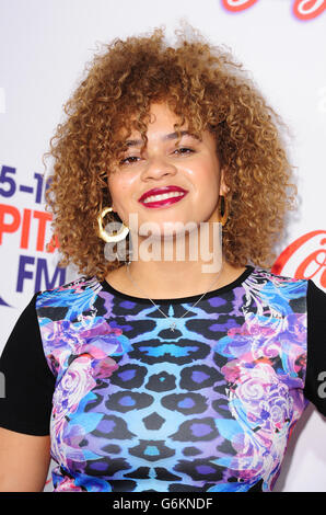 Der kleine Nikki nimmt am Capital FM Jingle Bell Ball im O2, London, Teil. DRÜCKEN SIE VERBANDSFOTO. Bilddatum: Sonntag, 8. Dezember 2013. Das Foto sollte lauten: Ian West/PA Wire Stockfoto