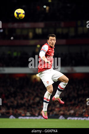 Fußball - Barclays Premier League - Arsenal gegen Everton - Emirates Stadium. Mesut Ozil, Arsenal Stockfoto