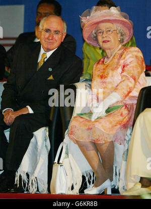 Royalty - Königin Elizabeth II. Besuch in Nigeria Stockfoto