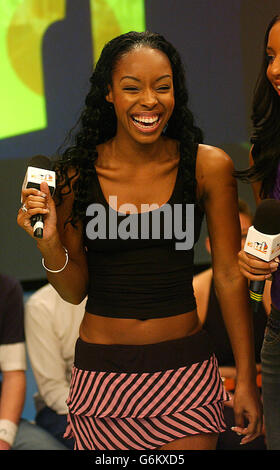 SHOWBIZ Mtv Trl Stockfoto