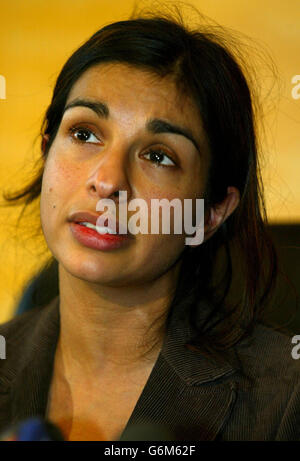 Shafilea Ahmed fehlt Stockfoto