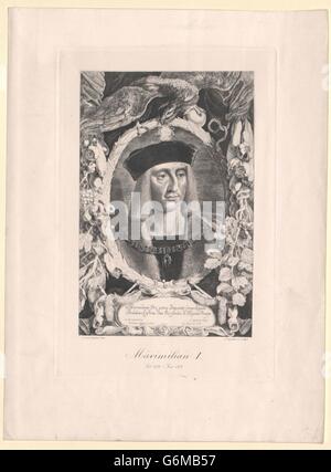 Maximilian I., Römisch-Deutscher Kaiser Stockfoto