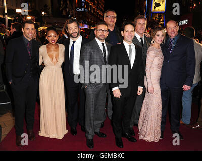 Anchorman 2: Die Legende lebt weiter Premiere - London Stockfoto