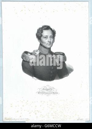 Leopold, Großherzog von Baden Stockfoto