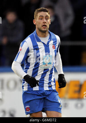 Fußball - FA Cup - zweite Runde - Hartlepool United / Coventry City - Victoria Park. Jack Compton, Hartlepool United Stockfoto