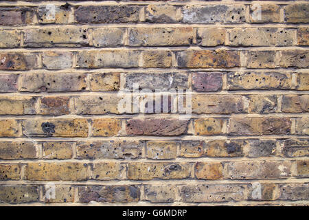 Close-up auf eine Wand in Southwark, London SE1 Stockfoto