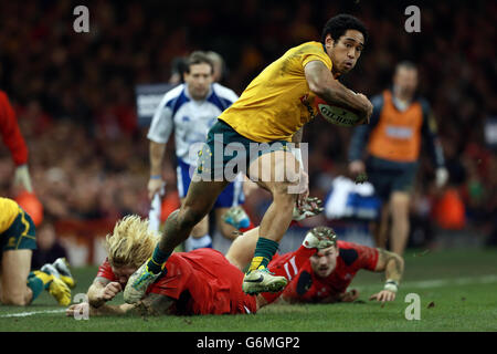 Rugby-Union - Dove Men Serie - Wales V Australien - Millennium Stadium Stockfoto
