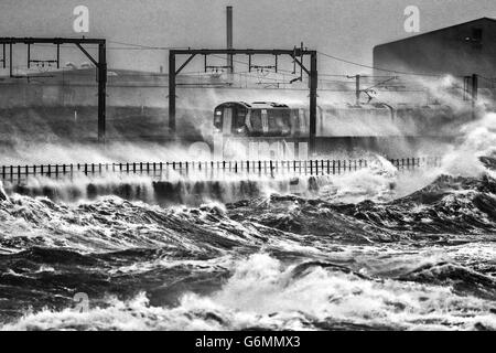 3. Jan Winterwetter Stockfoto